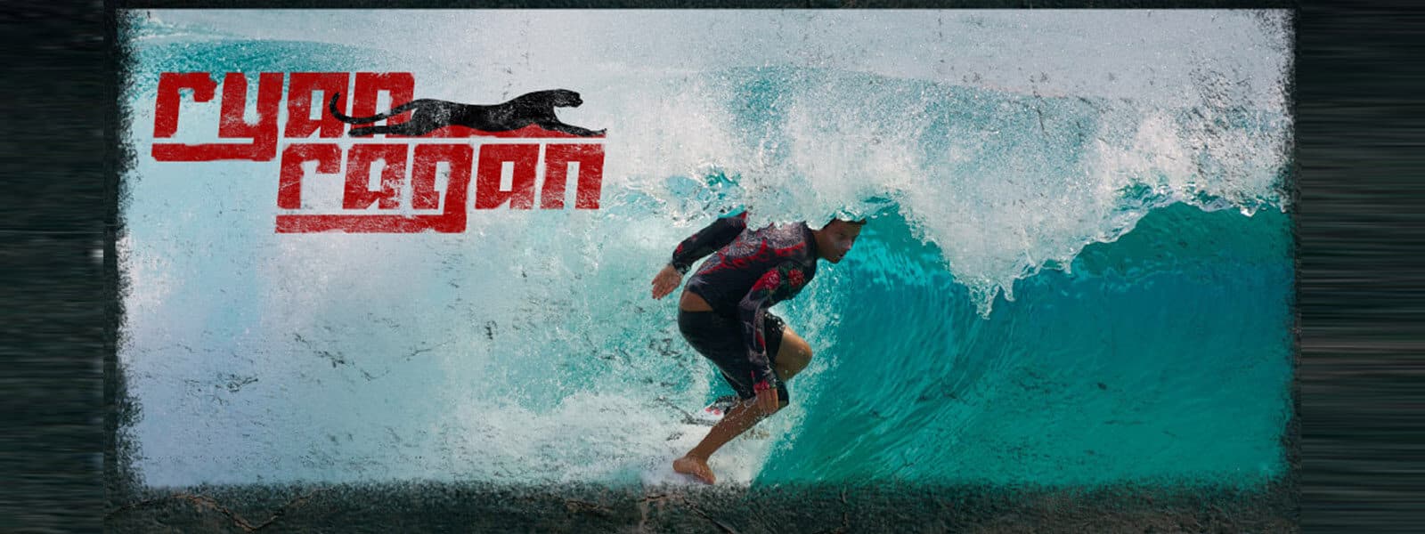 Ryan Ragan riding a wave